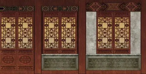 松山湖管委会隔扇槛窗的基本构造和饰件
